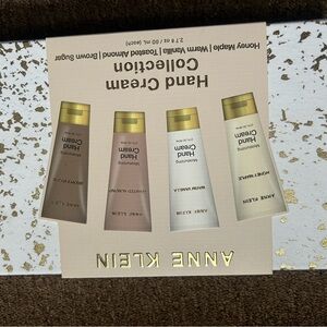 ANNE KLEIN Hand Cream Set in Beige, Taupe, Cream, Light Gold